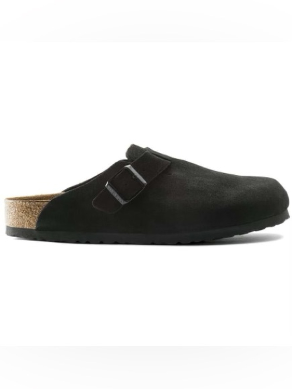 Black Birkenstock Boston Clogs, Size 9